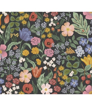 RF7491 - Blossom Black Wallpaper- Rifle Paper Co. 3