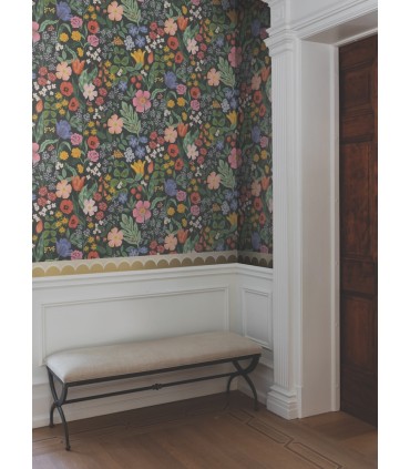 RF7491 - Blossom Black Wallpaper- Rifle Paper Co. 3