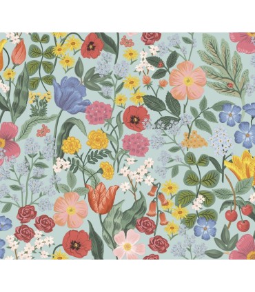 RF7493 - Blossom Light Blue Wallpaper- Rifle Paper Co. 3