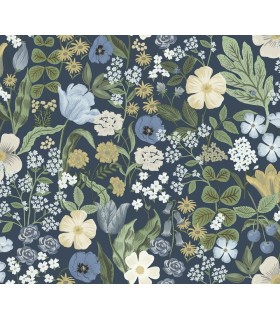 RF7494 - Blossom Navy Wallpaper- Rifle Paper Co. 3
