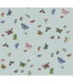 RF7414 - Butterfly House Light Blue Wallpaper- Rifle Paper Co. 3