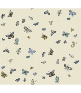 RF7412 - Butterfly House Linen Wallpaper- Rifle Paper Co. 3