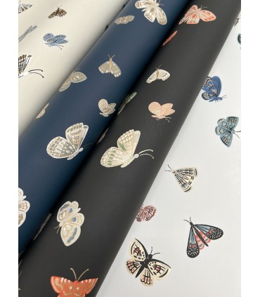 RF7412 - Butterfly House Linen Wallpaper- Rifle Paper Co. 3