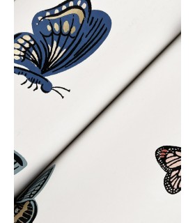 RF7411 - Butterfly House White Wallpaper- Rifle Paper Co. 3