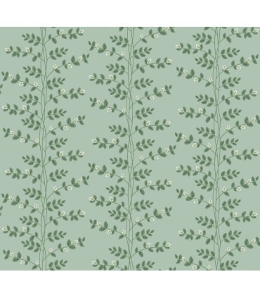 RF7421 - Climbing Vine Soft Teal Wallpaper- Rifle Paper Co. 3