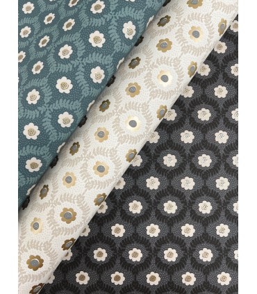 RF7441 - Emma Navy Wallpaper- Rifle Paper Co. 3