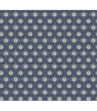RF7441 - Emma Navy Wallpaper- Rifle Paper Co. 3