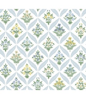 RF7514 - Estee Garden Blue Wallpaper- Rifle Paper Co. 3