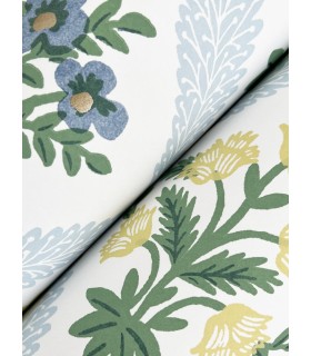 RF7514 - Estee Garden Blue Wallpaper- Rifle Paper Co. 3