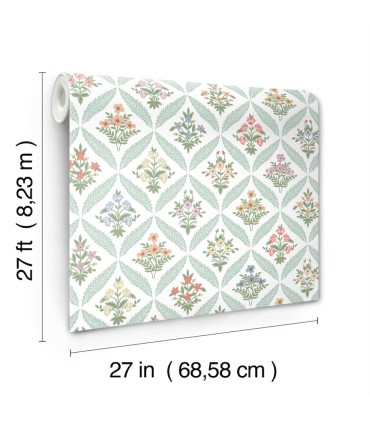RF7512 - Estee Garden Pastel Wallpaper- Rifle Paper Co. 3