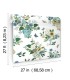 RF7401 - Flower Studies Blue Wallpaper- Rifle Paper Co. 3