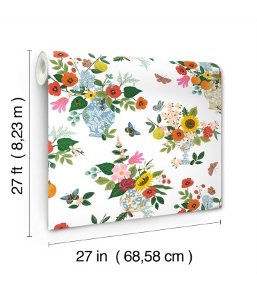 RF7402 - Flower Studies Bright Wallpaper- Rifle Paper Co. 3