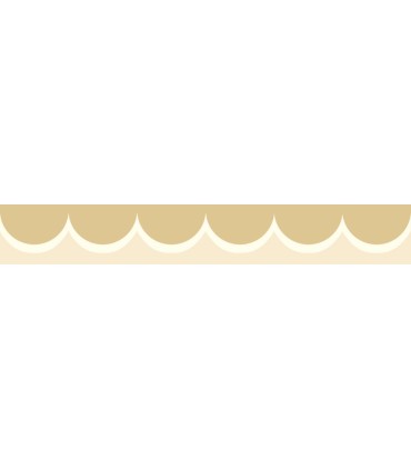 RF7521B - Linen Scallop Wallpaper Trim- Rifle Paper Co. 3