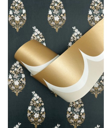 RF7521B - Linen Scallop Wallpaper Trim- Rifle Paper Co. 3