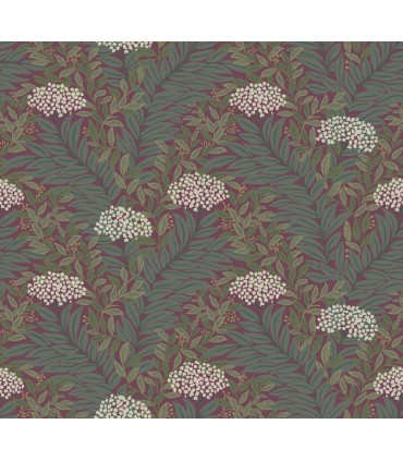 RF7506 - Highgrove Burgundy Wallpaper- Rifle Paper Co. 3