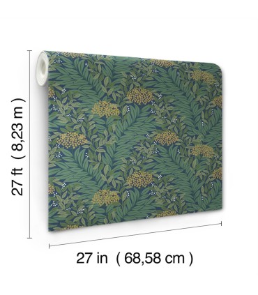 RF7505 - Highgrove Navy Wallpaper- Rifle Paper Co. 3