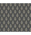 RF7472 - Paisley Black Wallpaper- Rifle Paper Co. 3