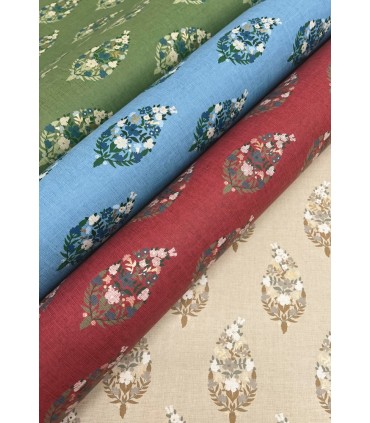 RF7473 - Paisley Blue Wallpaper- Rifle Paper Co. 3