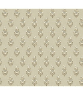 RF7474 - Paisley Linen Wallpaper- Rifle Paper Co. 3