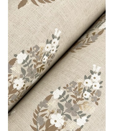 RF7474 - Paisley Linen Wallpaper- Rifle Paper Co. 3