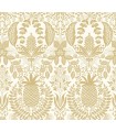 RF7482 - Pineapple Damask Gold Wallpaper- Rifle Paper Co. 3