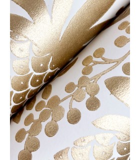 RF7482 - Pineapple Damask Gold Wallpaper- Rifle Paper Co. 3