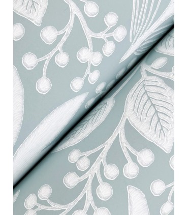 RF7484 - Pineapple Damask Light Blue Wallpaper- Rifle Paper Co. 3