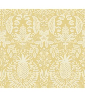 RF7481 - Pineapple Damask Yellow Wallpaper- Rifle Paper Co. 3