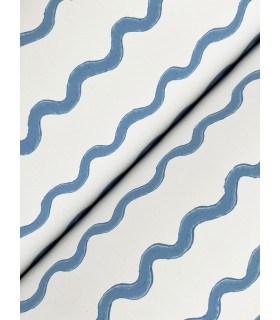 RF7555 - Rickrack Blue Wallpaper- Rifle Paper Co. 3