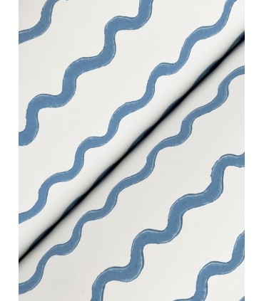 RF7555 - Rickrack Blue Wallpaper- Rifle Paper Co. 3