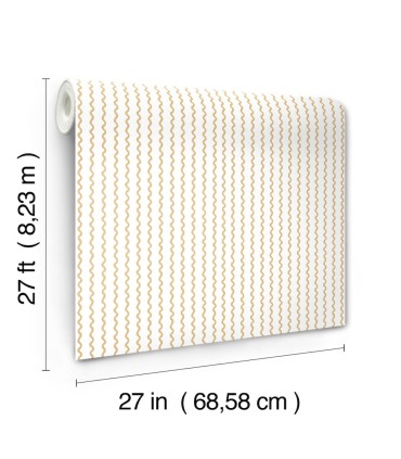 RF7551 - Rickrack Gold Wallpaper- Rifle Paper Co. 3