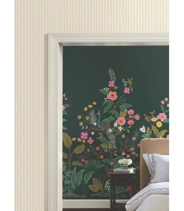RF7554 - Rickrack Linen Wallpaper- Rifle Paper Co. 3
