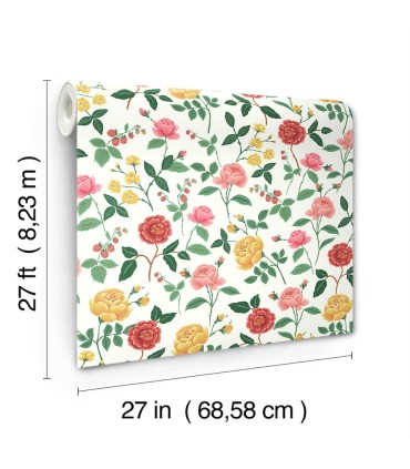 RF7546 - Roses Blush Wallpaper- Rifle Paper Co. 3