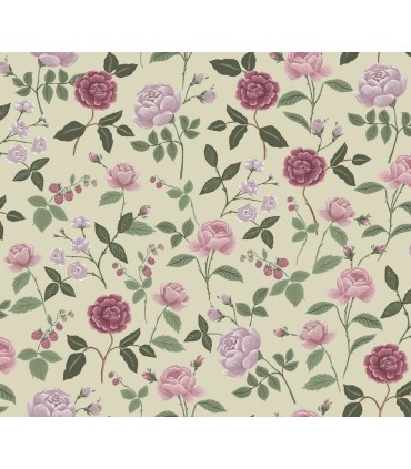 RF7541 - Roses Linen Wallpaper- Rifle Paper Co. 3