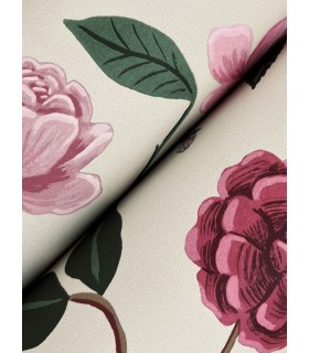 RF7541 - Roses Linen Wallpaper- Rifle Paper Co. 3