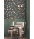 RF7544 - Roses Navy Wallpaper- Rifle Paper Co. 3