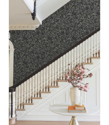 RF7462 - Willowberry Black Wallpaper- Rifle Paper Co. 3
