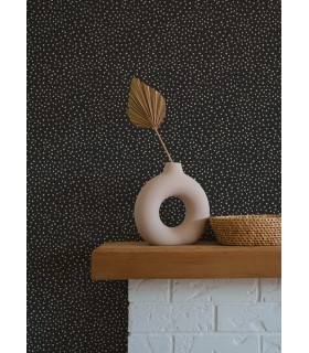 4135-27306 - Cassie Gold Petite Polka Wallpaper-Whimsy