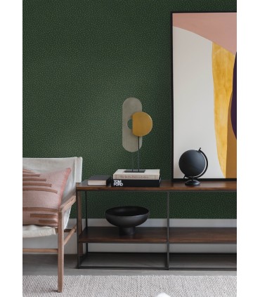4135-27304 - Cassie Green Petite Polka Wallpaper-Whimsy