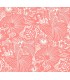 4135-72717 - Idalia Coral Floral Flamingo Wallpaper-Whimsy
