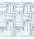 4135-27273 - Lolly Blue Arches Wallpaper-Whimsy