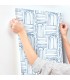 4135-27273 - Lolly Blue Arches Wallpaper-Whimsy