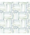4135-27270 - Lolly Teal Arches Wallpaper-Whimsy