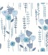 4135-27274 - Mabel Blue Floral Field Wallpaper-Whimsy