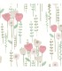 4135-27275 - Mabel Pink Floral Field Wallpaper-Whimsy