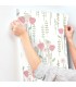4135-27275 - Mabel Pink Floral Field Wallpaper-Whimsy