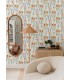 4135-27276 - Mabel Yellow Floral Field Wallpaper-Whimsy