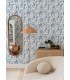 4135-27281 - Nathalie Blue Abstract Blooms Wallpaper-Whimsy