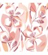 4135-27279 - Nathalie Coral Abstract Blooms Wallpaper-Whimsy