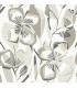 4135-27280 - Nathalie Beige Abstract Blooms Wallpaper-Whimsy